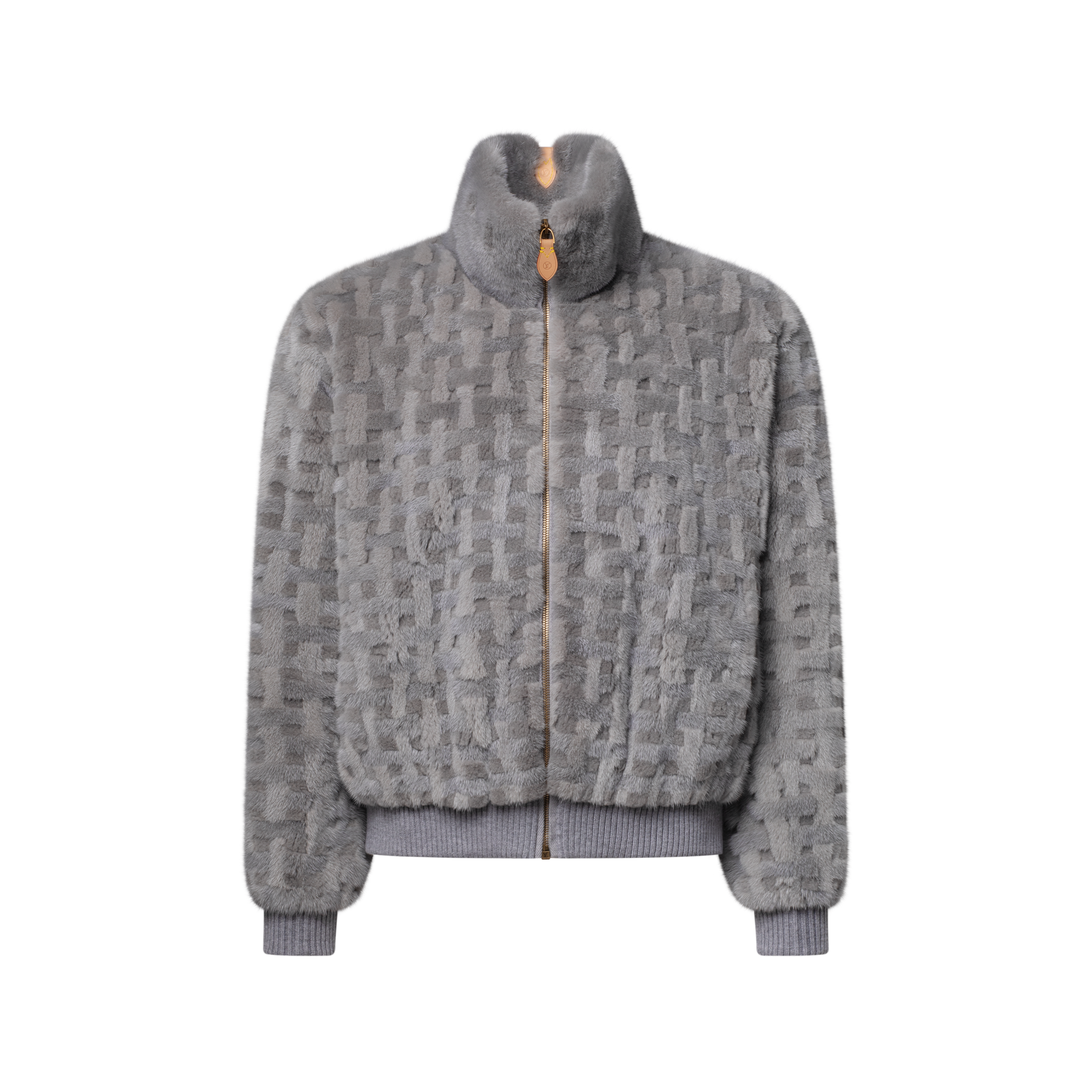 Louis Vuitton ネックウォーマー　グランフロア　パープル✖️グレー Mink Track Top - Ready-to-Wear | LOUIS VUITTON